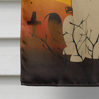 Halloween Yellow Labrador Flag Canvas House Size BB4321CHF