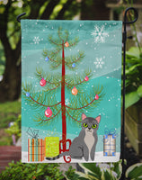 Asian Cat Merry Christmas Tree Flag Garden Size BB4414GF