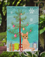 Australian Mist Cat Merry Christmas Tree Flag Garden Size BB4415GF