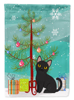 Bombay Cat Merry Christmas Tree Flag Garden Size BB4417GF