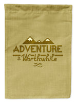 Adventure is Worthwhile Flag Garden Size BB5467GF