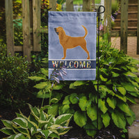 Bloodhound Welcome Flag Garden Size BB5488GF