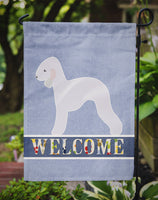 Bedlington Terrier Welcome Flag Garden Size BB5498GF