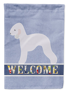 Bedlington Terrier Welcome Flag Garden Size BB5498GF