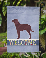 American Water Spaniel Welcome Flag Garden Size BB5505GF