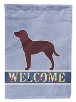 American Water Spaniel Welcome Flag Garden Size BB5505GF