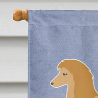 Afghan Hound Welcome Flag Canvas House Size BB5510CHF