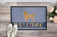 Afghan Hound Welcome Indoor or Outdoor Mat 18x27 BB5510MAT