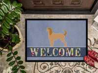 Afghan Hound Welcome Indoor or Outdoor Mat 18x27 BB5510MAT