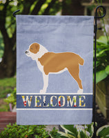 Central Asian Shepherd Dog Welcome Flag Garden Size BB5532GF