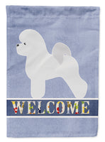 Bichon Frise Welcome Flag Garden Size BB5549GF