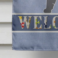 Affenpinscher Welcome Flag Canvas House Size BB5552CHF