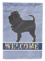 Affenpinscher Welcome Flag Garden Size BB5552GF