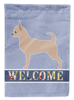 Chihuahua Welcome Flag Canvas House Size BB5554CHF