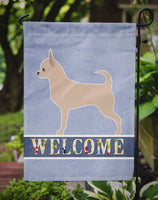 Chihuahua Welcome Flag Garden Size BB5554GF