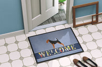 Airedale Terrier Welcome Indoor or Outdoor Mat 24x36 BB5561JMAT