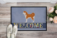 Akita Welcome Indoor or Outdoor Mat 18x27 BB5576MAT