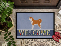 Akita Welcome Indoor or Outdoor Mat 18x27 BB5576MAT