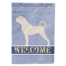 Anatolian Shepherd Welcome Flag Canvas House Size BB5581CHF