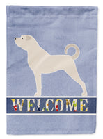 Anatolian Shepherd Welcome Flag Garden Size BB5581GF