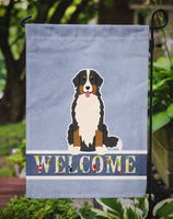 Bernese Mountain Dog Welcome Flag Garden Size BB5617GF