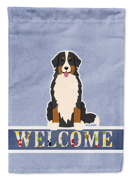 Bernese Mountain Dog Welcome Flag Garden Size BB5617GF