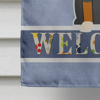 Appenzeller Sennenhund Welcome Flag Canvas House Size BB5624CHF