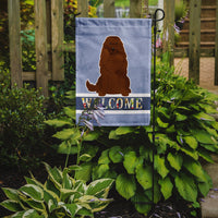 Caucasian Shepherd Dog Welcome Flag Garden Size BB5631GF