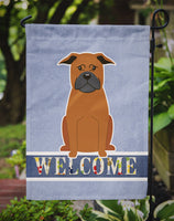 Chinese Chongqing Dog Welcome Flag Garden Size BB5692GF