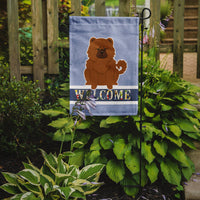 Chow Chow Red Welcome Flag Garden Size BB5723GF