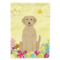 Easter Eggs Yellow Labrador Flag Canvas House Size BB6055CHF