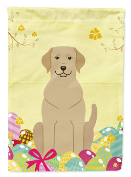 Easter Eggs Yellow Labrador Flag Garden Size BB6055GF