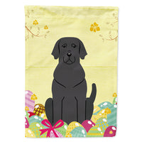 Easter Eggs Black Labrador Flag Canvas House Size BB6057CHF