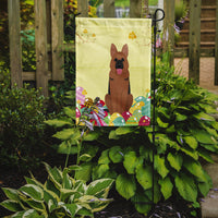 Easter Eggs German Shepherd Flag Garden Size BB6067GF