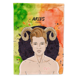 Aries Zodiac Sign Flag Canvas House Size BB7317CHF