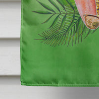 To the Beach Summer Flag Canvas House Size BB7450CHF