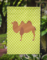 Bactrian Camel Green Flag Garden Size