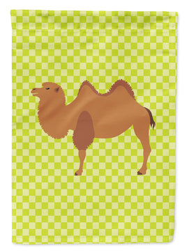 Bactrian Camel Green Flag Garden Size