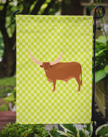 Ankole-Watusu Cow Green Flag Garden Size