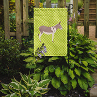 Australian Teamster Donkey Green Flag Garden Size