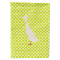 Bali Duck Green Flag Canvas House Size BB7685CHF