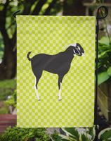 Black Bengal Goat Green Flag Garden Size