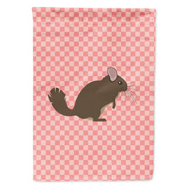 Chinchilla Pink Check Flag Canvas House Size BB7875CHF