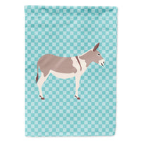 Australian Teamster Donkey Blue Check Flag Canvas House Size BB8020CHF