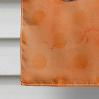 Beach Sunglasses Orange Polkadot Flag Canvas House Size BB8208CHF