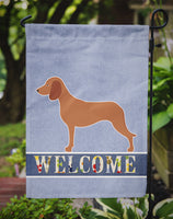 Bavarian Mountian Hound Welcome Flag Garden Size BB8285GF