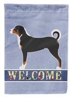 Appenzeller Sennenhund Welcome Flag Garden Size BB8288GF