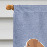 Australian Pinscher Welcome Flag Canvas House Size BB8290CHF