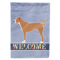 Australian Pinscher Welcome Flag Canvas House Size BB8290CHF