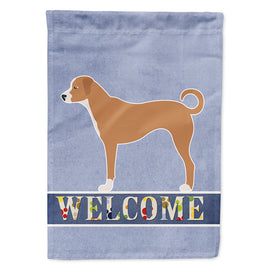 Australian Pinscher Welcome Flag Canvas House Size BB8290CHF